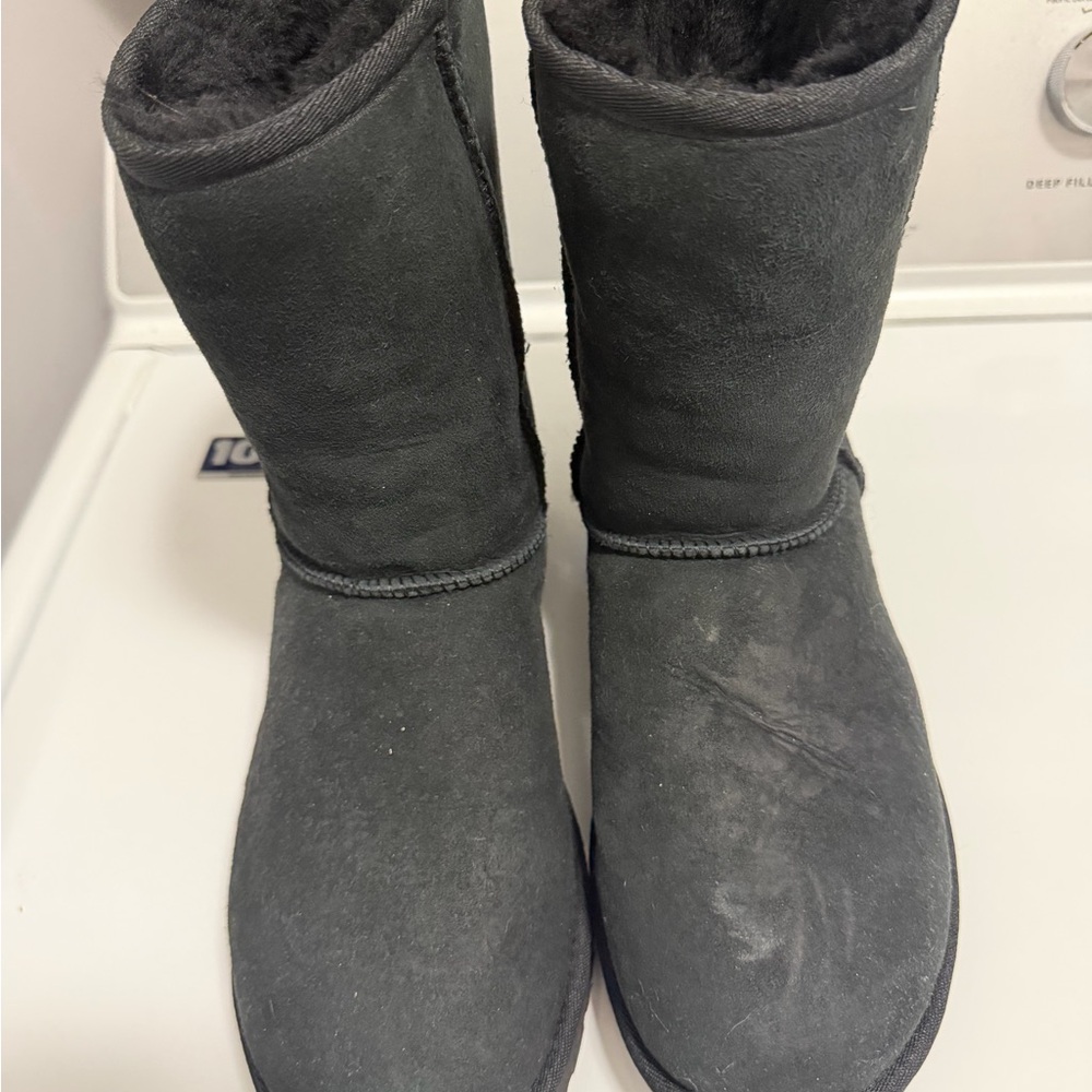 UGG Women's black Suede Winter Boots